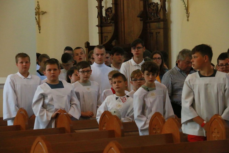 Służba liturgiczna u Matki Bożej