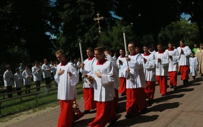 Służba liturgiczna u Matki Bożej