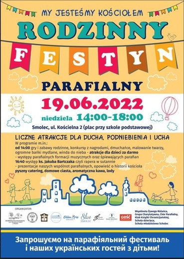 Rodzinny Festyn Parafialny w Smolcu już w niedzielę