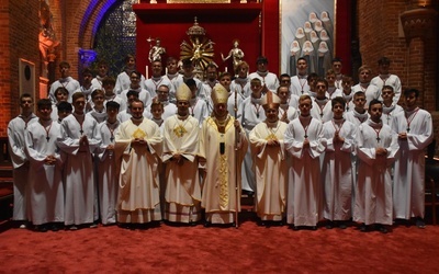 Modlitwa w intencji abp. Józefa Kupnego, promocja lektorów i ceremoniarzy