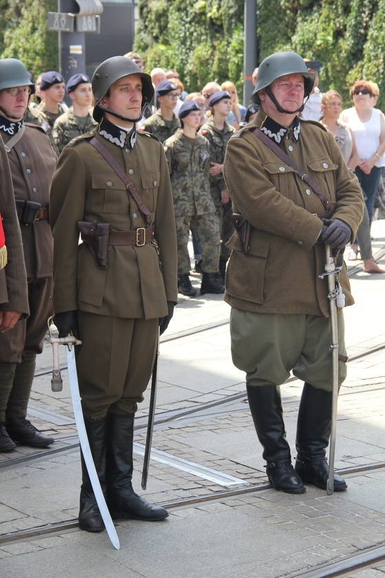 Katowice. Wjazd generała Szeptyckiego na rynek - inscenizacja historyczna