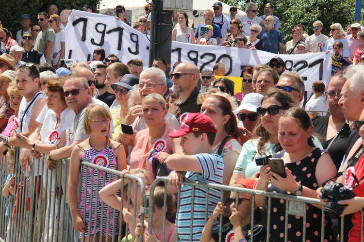 Katowice. Wjazd generała Szeptyckiego na rynek - inscenizacja historyczna