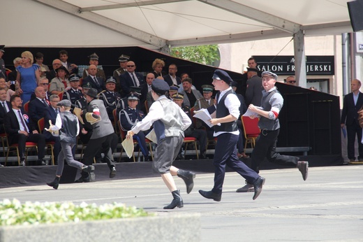 Katowice. Wjazd generała Szeptyckiego na rynek - inscenizacja historyczna