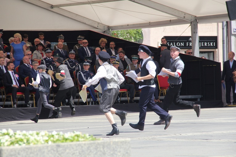 Katowice. Wjazd generała Szeptyckiego na rynek - inscenizacja historyczna