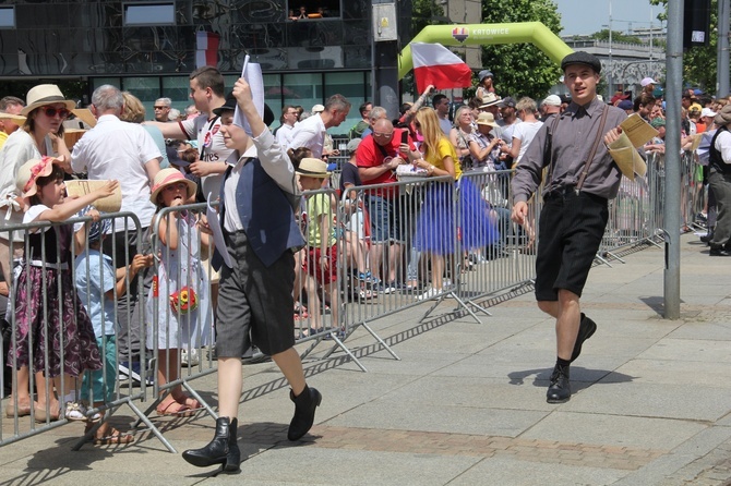 Katowice. Wjazd generała Szeptyckiego na rynek - inscenizacja historyczna