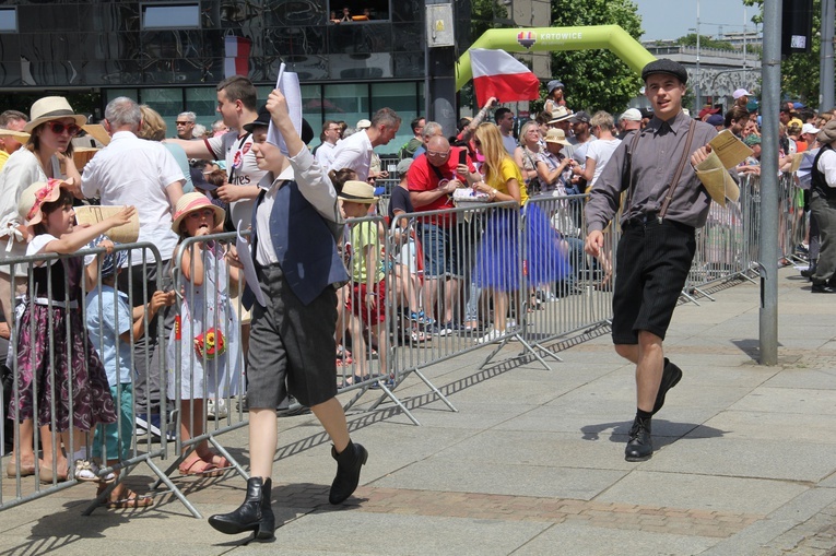 Katowice. Wjazd generała Szeptyckiego na rynek - inscenizacja historyczna