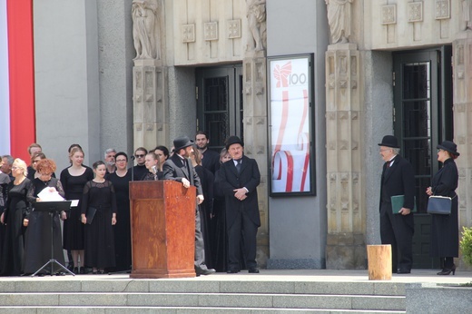 Katowice. Wjazd generała Szeptyckiego na rynek - inscenizacja historyczna