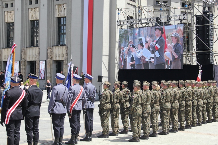 Katowice. Wjazd generała Szeptyckiego na rynek - inscenizacja historyczna