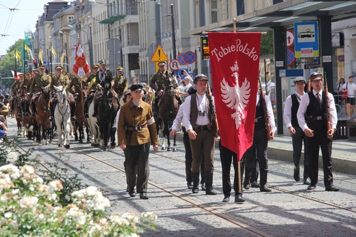 Katowice. Wjazd generała Szeptyckiego na rynek - inscenizacja historyczna