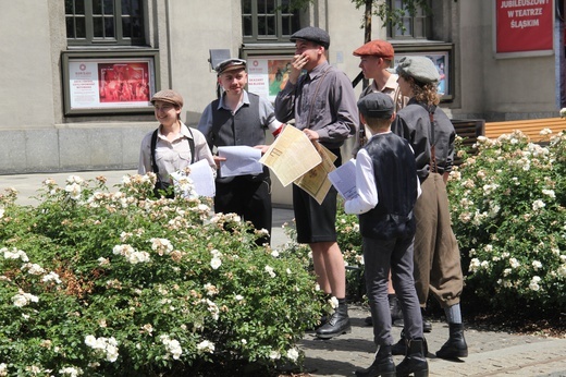 Katowice. Wjazd generała Szeptyckiego na rynek - inscenizacja historyczna