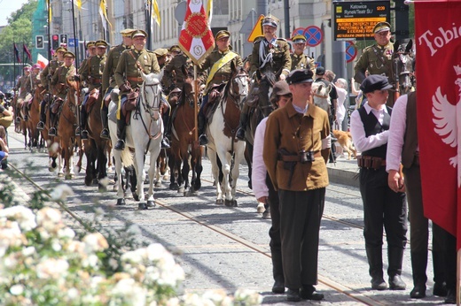 Katowice. Wjazd generała Szeptyckiego na rynek - inscenizacja historyczna