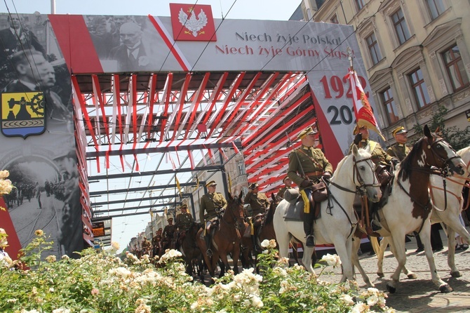 Katowice. Wjazd generała Szeptyckiego na rynek - inscenizacja historyczna