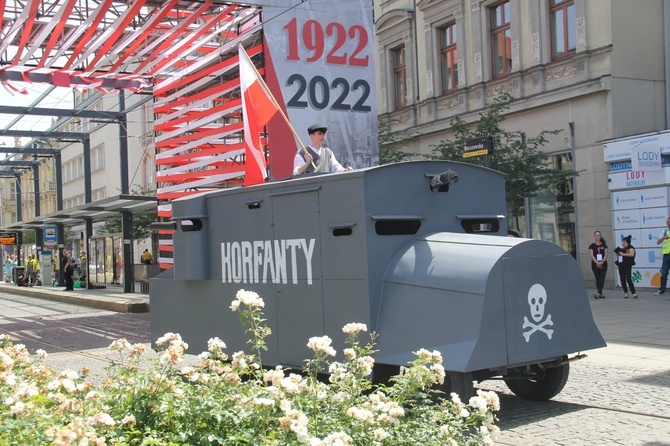 Katowice. Wjazd generała Szeptyckiego na rynek - inscenizacja historyczna