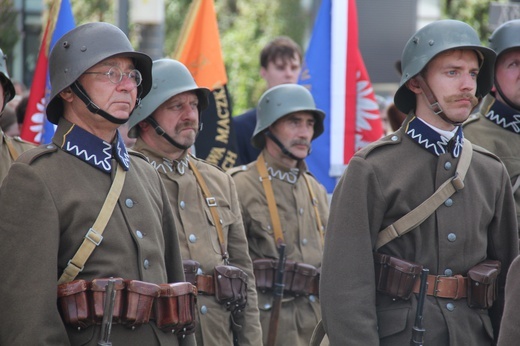 Katowice. Wjazd generała Szeptyckiego na rynek - inscenizacja historyczna