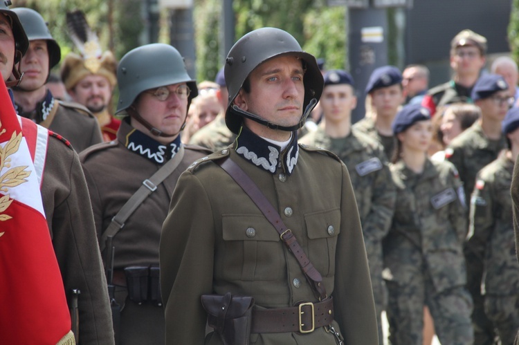 Katowice. Wjazd generała Szeptyckiego na rynek - inscenizacja historyczna