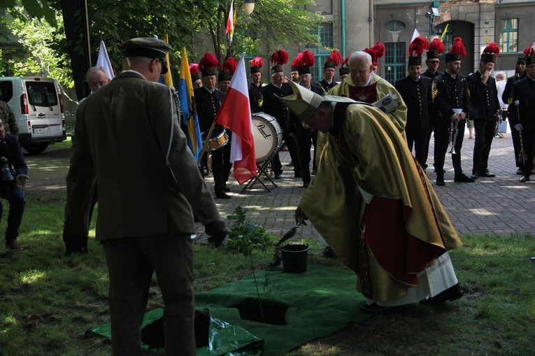 Katowice. Abp Mokrzycki święci pomnik orląt i kadetów lwowskich