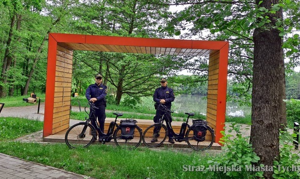 Tychy. Straż Miejska ruszyła w teren na rowerach
