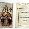 Pani Elżbieta przekazała parafii obrazki z prymicji ks. Jerzego.