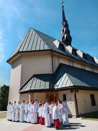 Strzyganiec. Błogosławieństwo lektorów dekanatu Nowy Sącz-Zachód