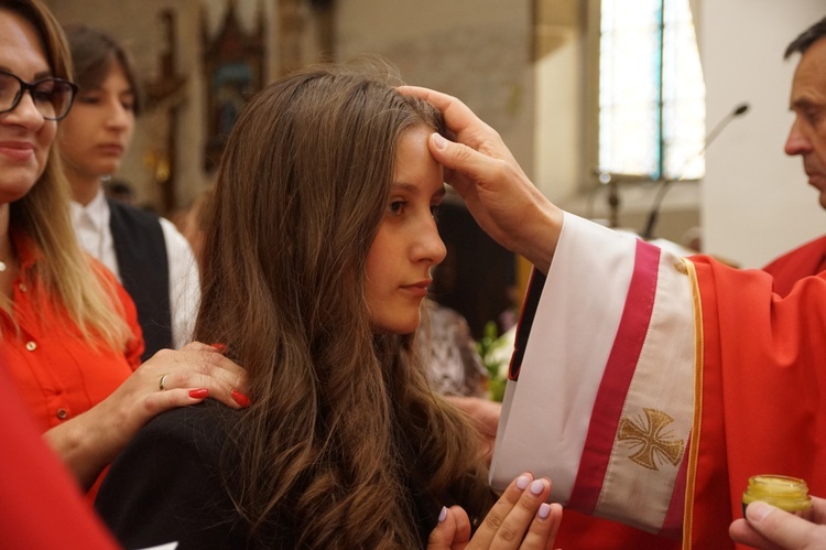 Bierzmowanie w parafii św. Jadwigi Śląskiej w Bolkowie