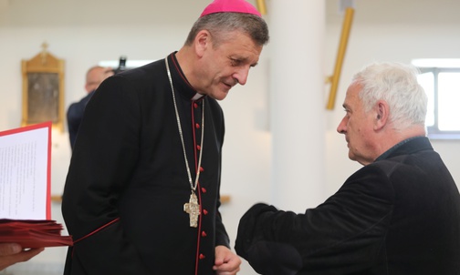Ks. Grzegorz Then, emerytowany proboszcz ze Starej Wsi.