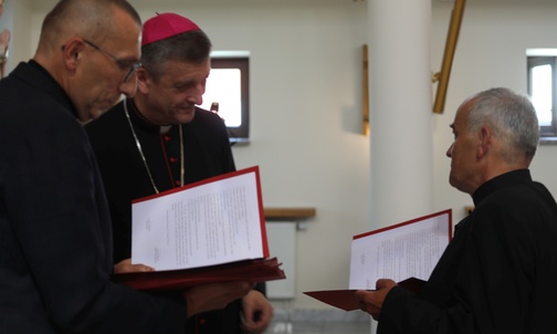 Ks. Marek Nieciąg, proboszcz w Hażlachu.