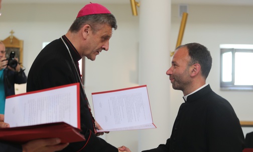 Ks. Tomasz Wala, administrator w Jaworzynce.