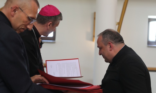Ks. Wiesław Płonka, administrator w parafii św. Jwerzego w Cieszynie.