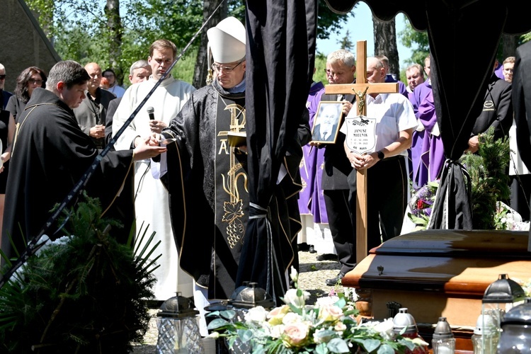 Pogrzeb śp. Janusza Mielnika