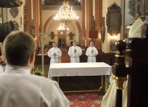 Akolitat dla trzech kleryków