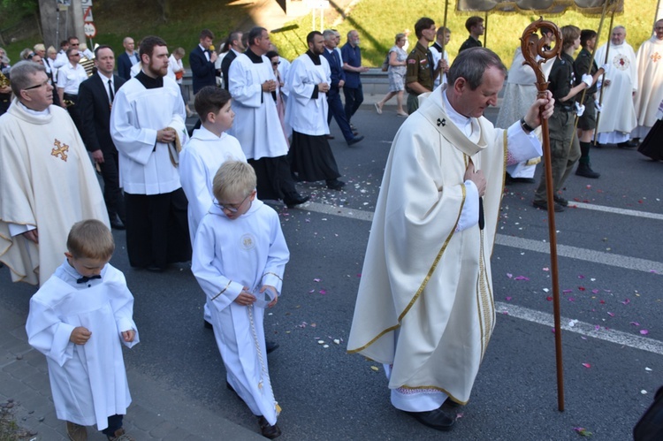 Msza św. i procesja eucharystyczna w Gdyni