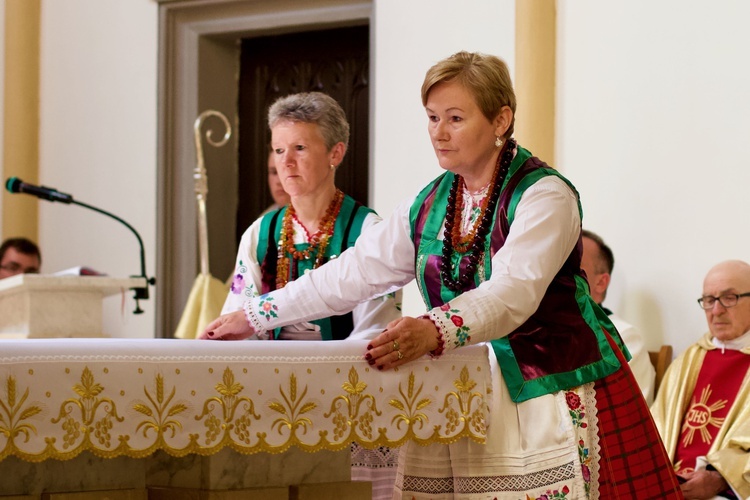 Poświęcenie kościoła w Rozogach