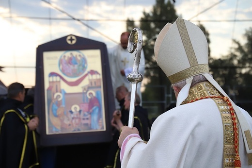 Peregrynacja ikony Świętej Rodziny w sanktuarium św. Jana Pawła II