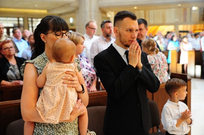 Zakończenie peregrynacji ikony Świętej Rodziny - sanktuarium św. Jana Pawła II