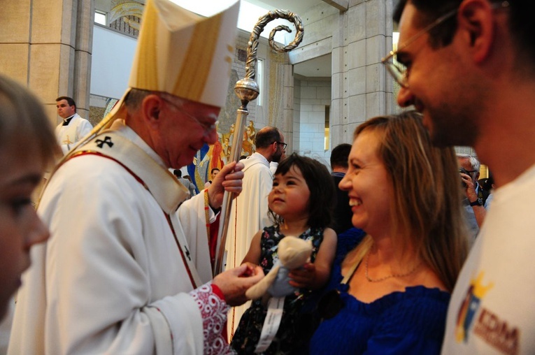 Zakończenie peregrynacji ikony Świętej Rodziny - sanktuarium św. Jana Pawła II