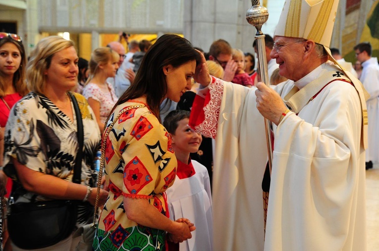 Zakończenie peregrynacji ikony Świętej Rodziny - sanktuarium św. Jana Pawła II