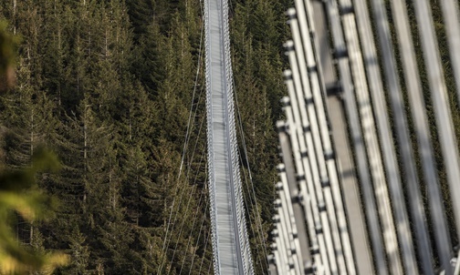 Sky bridge Dolni Morava