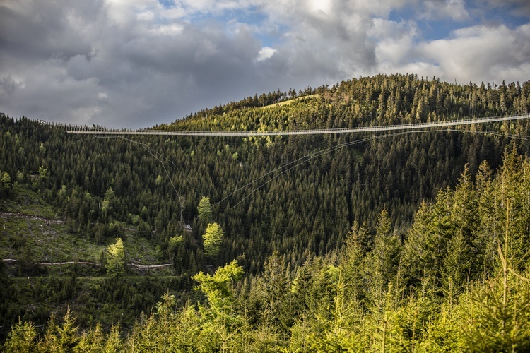 Sky bridge Dolni Morava