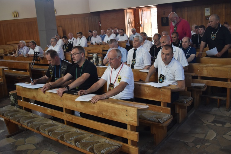 Glinojeck. Spotkanie Rycerzy Jana Pawła II