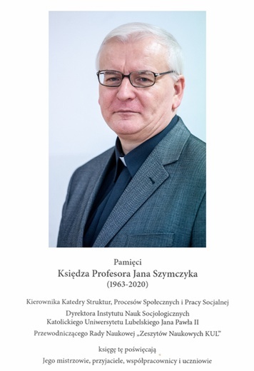 Publikacja naukowa dedykowana zmarłemu.