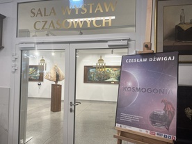 Katowice. Wernisaż wystawy "Czesław Dźwigaj. Kosmogonia" w Muzeum Archidiecezjalnym