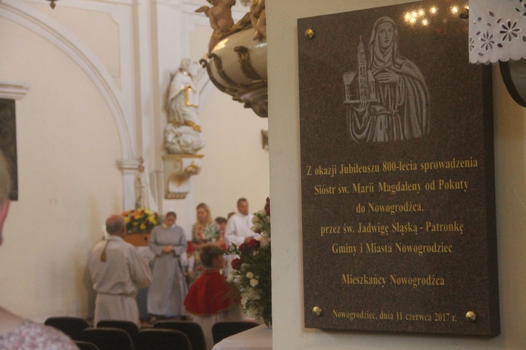 Z elżbietankami w tle