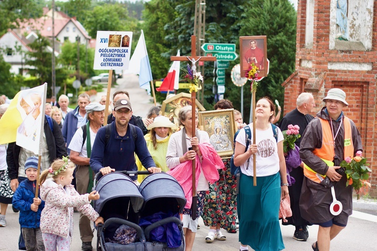 Pielgrzymka z Łomianek do Gietrzwałdu
