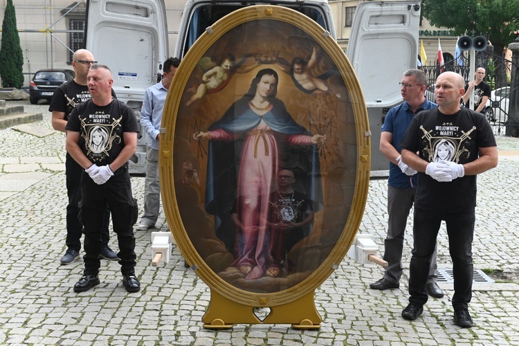 Świdnica. Rozpoczęcie peregrynacji obrazu MB Łaskawej Strażniczki Polski