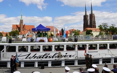 Z widokiem na ostateczny port. Modlitwa w Dzień Marynarza Rzecznego we Wrocławiu