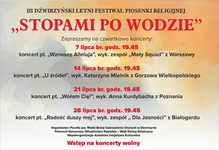 "Stopami po wodzie" po raz trzeci