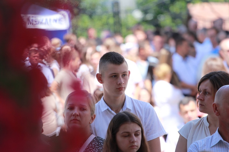 Poświęcenie figury Chrystusa Frasobliwego