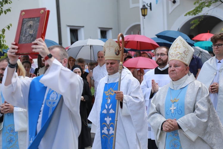 Poświęcenie figury Chrystusa Frasobliwego