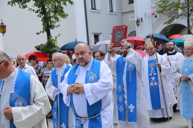 Poświęcenie figury Chrystusa Frasobliwego