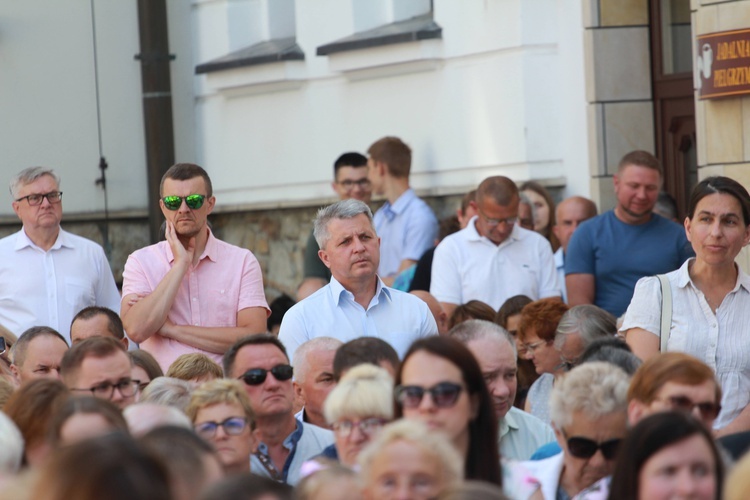 Poświęcenie figury Chrystusa Frasobliwego